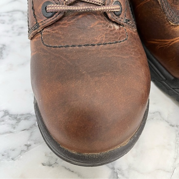 Timberland PRO Men's Titan 6 Inch Alloy Safety Toe Leather Work Boots Size 8 - Picture 3 of 13